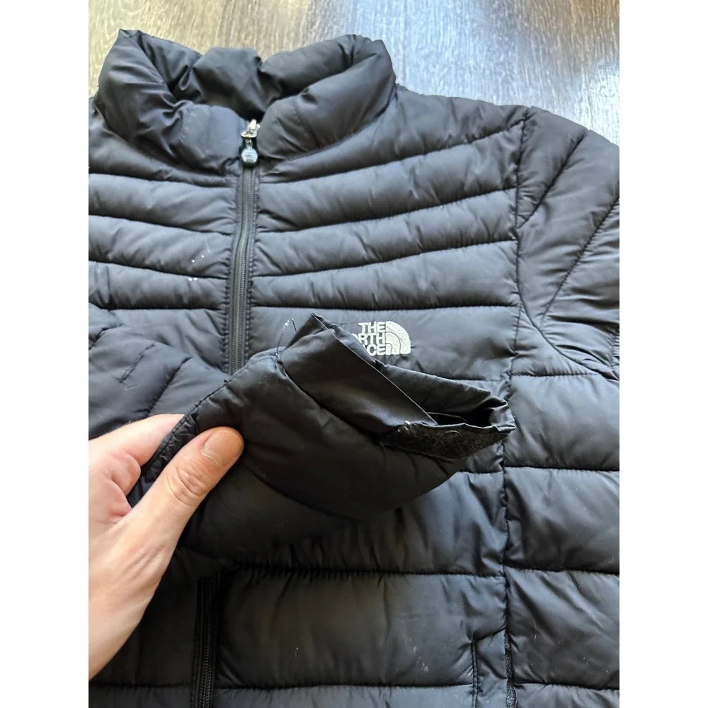The North Face 700 Black Puffer Jacket Size L